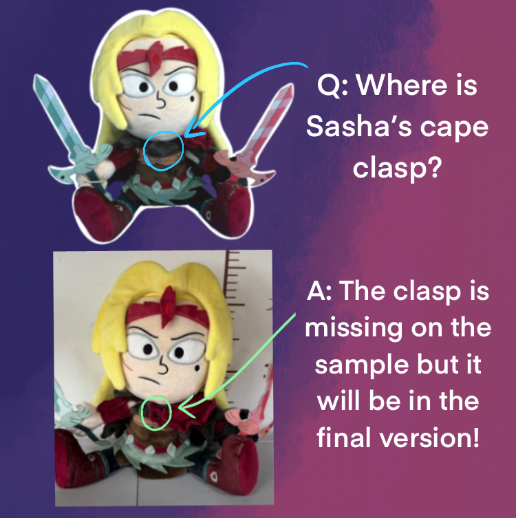 Commander Sasha Plush PRE-ORDER